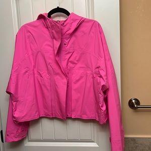 Lululemon Pink Water-Resistant Raincoat
